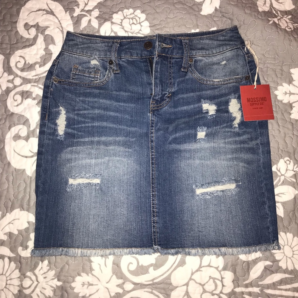 Denim skirt